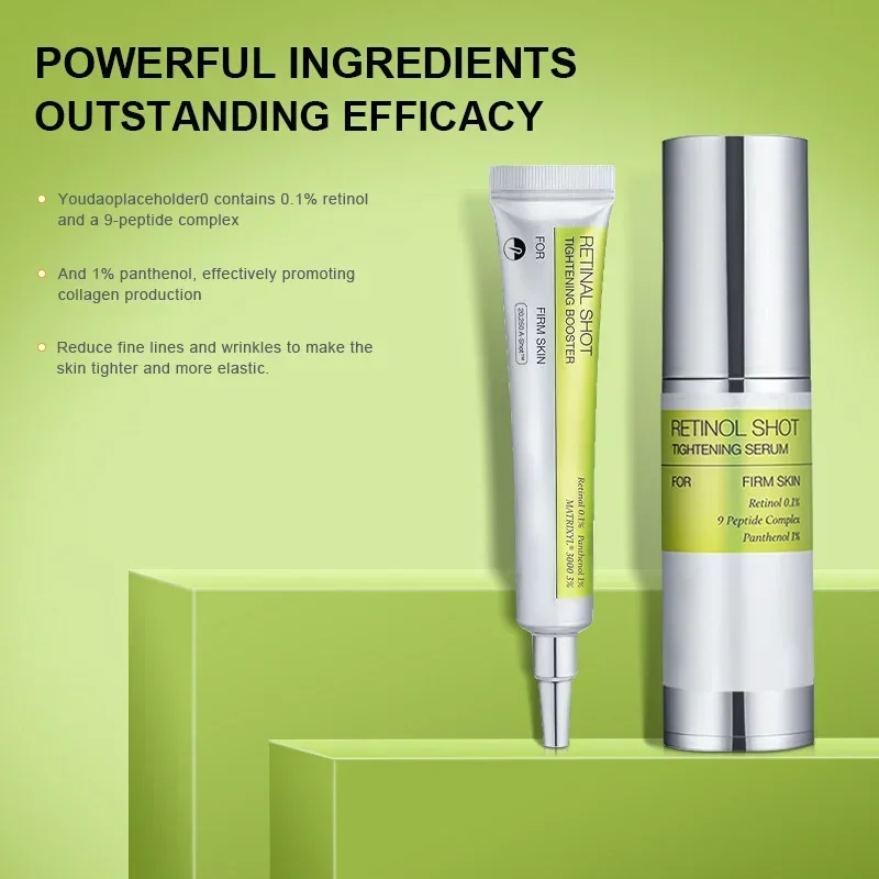 Retinol Peptide Eye Serum Set  - đánh giá và giá Korean Skincare Routine
