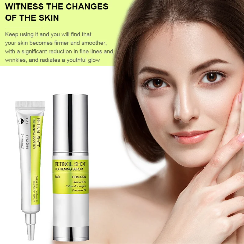 Retinol Peptide Eye Serum Set  - đánh giá và giá Korean Skincare Routine