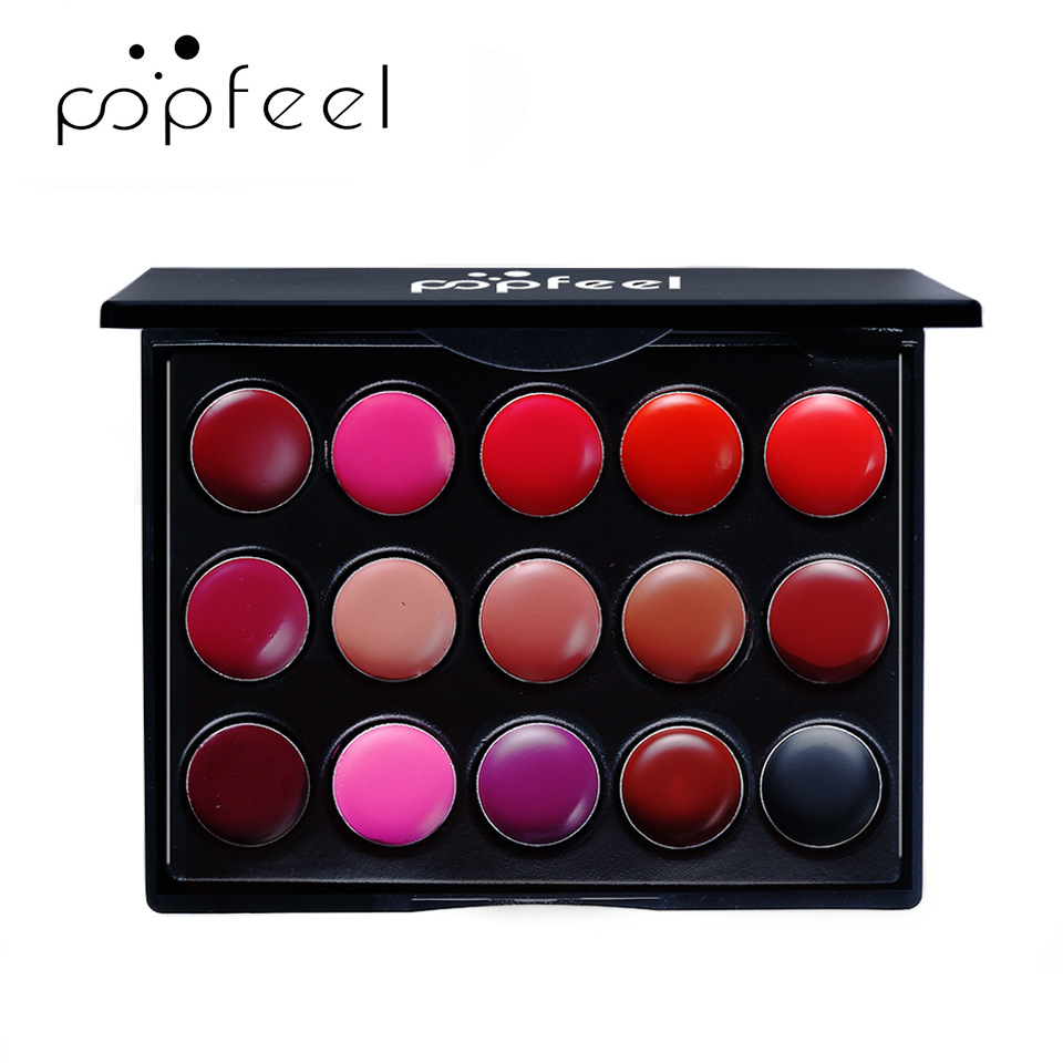 POPFEEL15 Colors Lipstick Pale - đánh giá và giá Lip Tint Korean