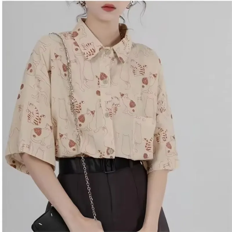 Shirts Women Corduroy Patch Po - đánh giá và giá Korean Student Lifestyle