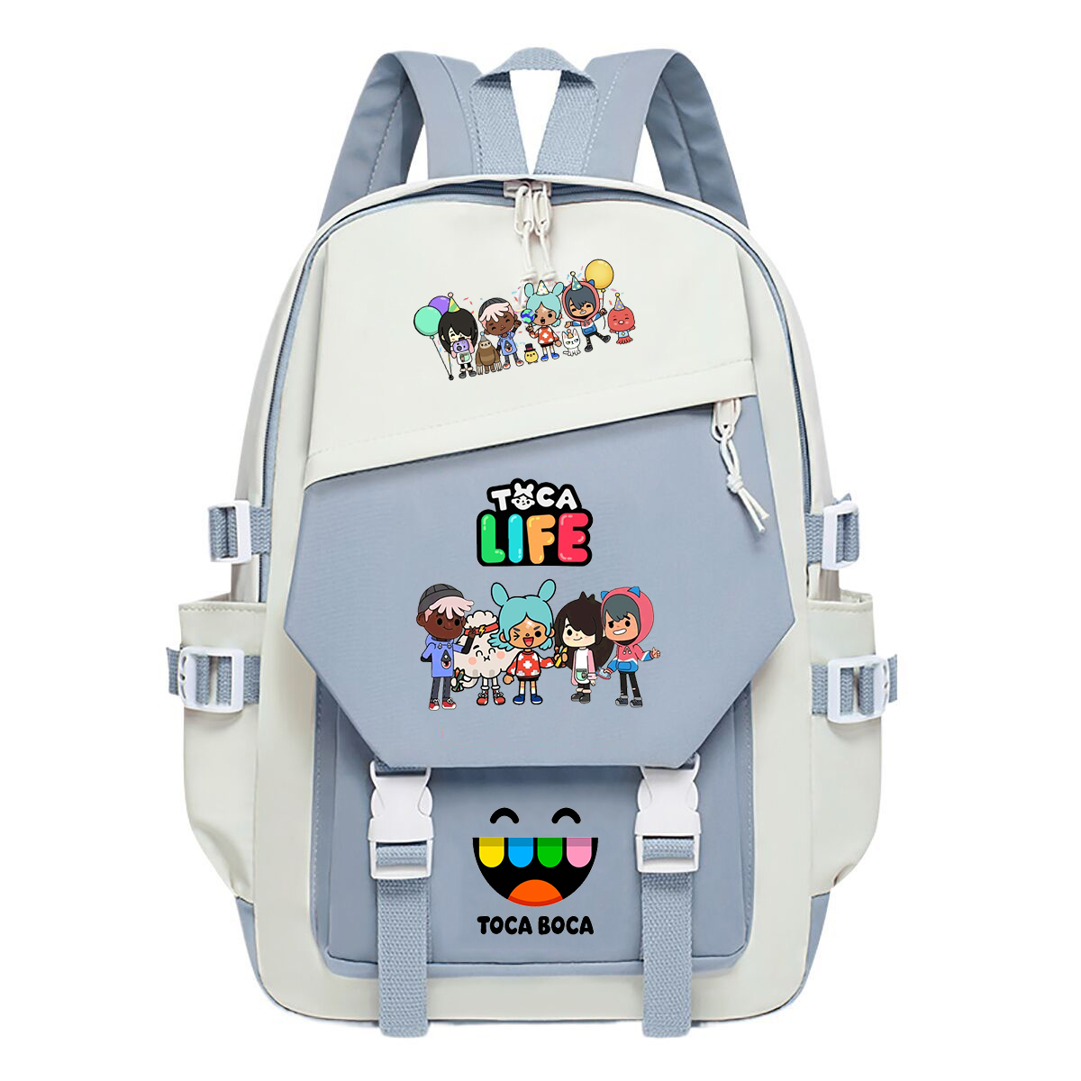 Toca Life World Print Backpack - đánh giá và giá Korean Girl Lifestyle