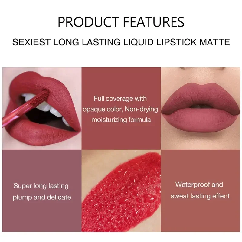 HANDAIYAN 6 PCS Lipstick Set M - đánh giá và giá Lip Tint Korean
