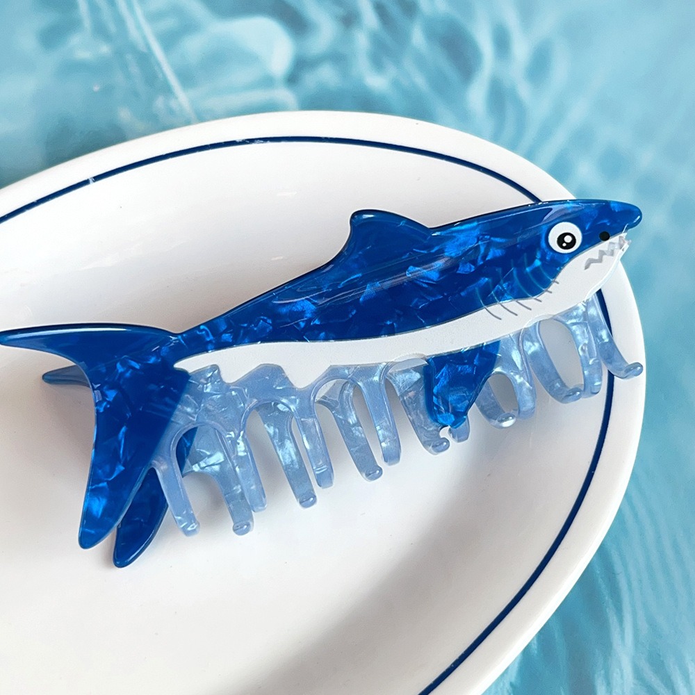 Hairpin Ocean Animal Hair Claw - đánh giá và giá Korean Girl Lifestyle