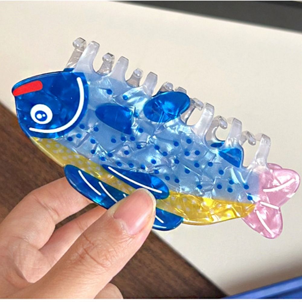 Hairpin Ocean Animal Hair Claw - đánh giá và giá Korean Girl Lifestyle