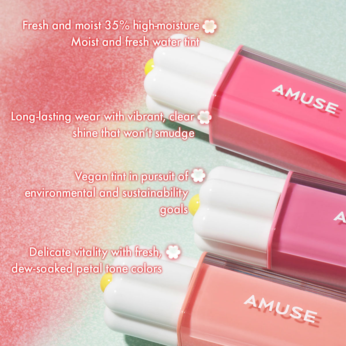 [ClearanceSale] AMUSE DEW TINT - đánh giá và giá Lip Tint Korean