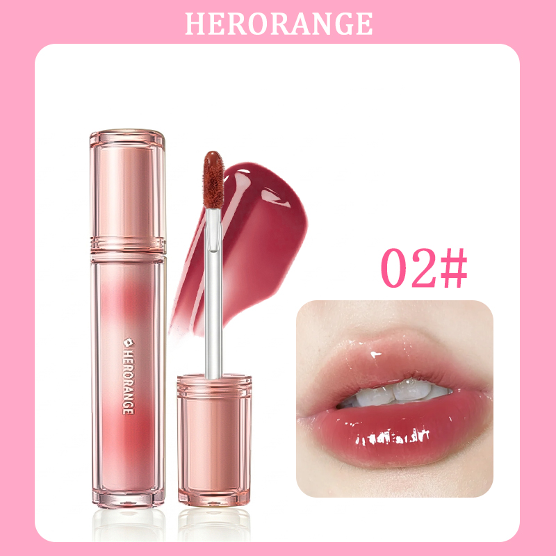 Herorange Iced Tea Gloss Lip G - đánh giá và giá Lip Tint Korean