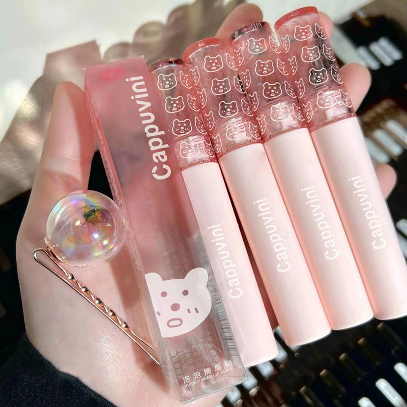 Korean Cherry Red Waterproof M - đánh giá và giá Lip Tint Korean
