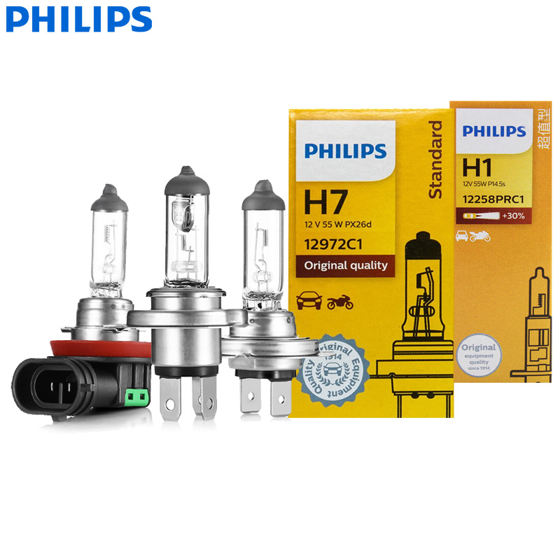 Philips Vision H4 H7 H11 HB3 H - đánh giá và giá Philips Bulb Hue