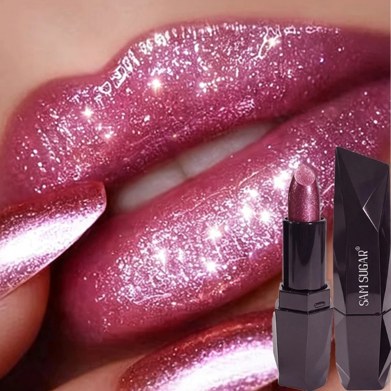 6 Colors Pearlescent Pink Meta - đánh giá và giá Lip Tint Korean