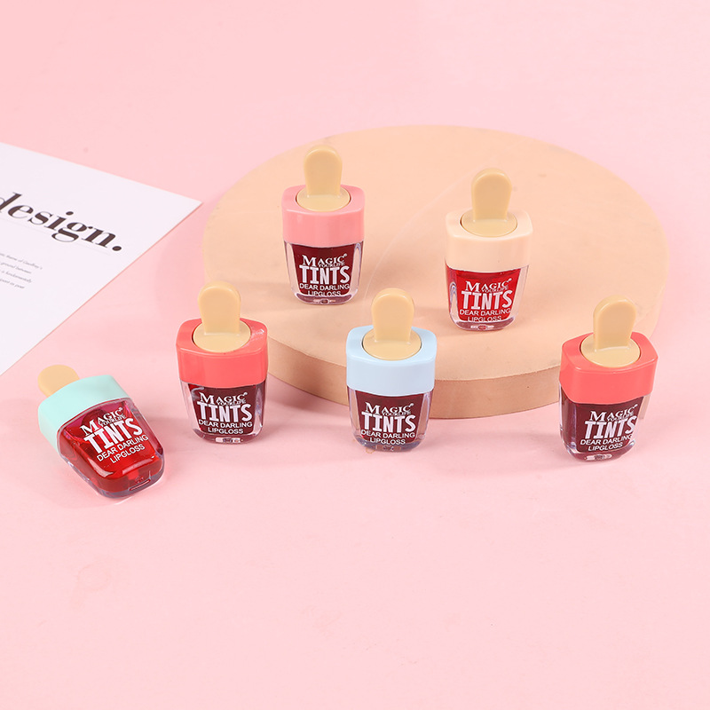 12Pcs Korea Fruit Lip Tint Ice - đánh giá và giá Lip Tint Korean