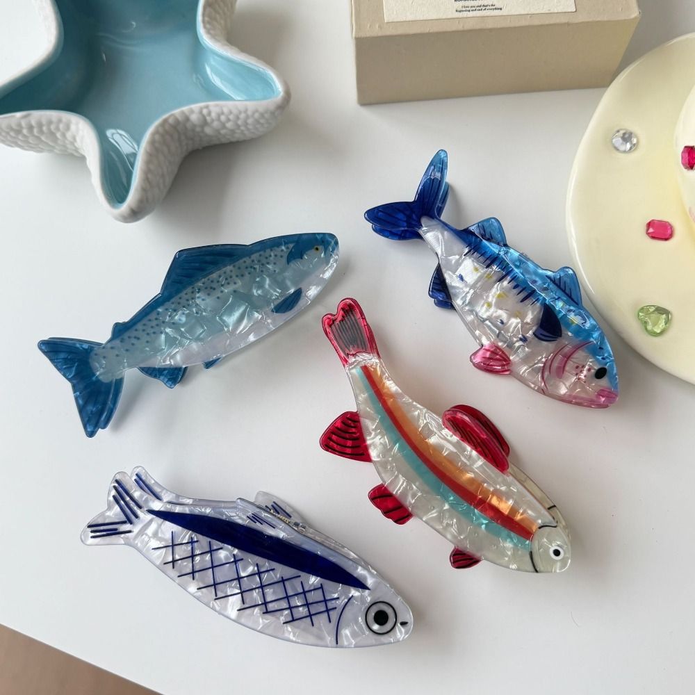 Cute Hairpin Ocean Animal Hair - đánh giá và giá Korean Girl Lifestyle